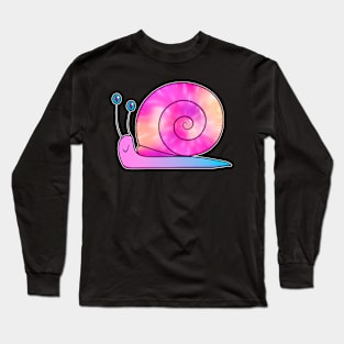 Cute rainbow snail Long Sleeve T-Shirt